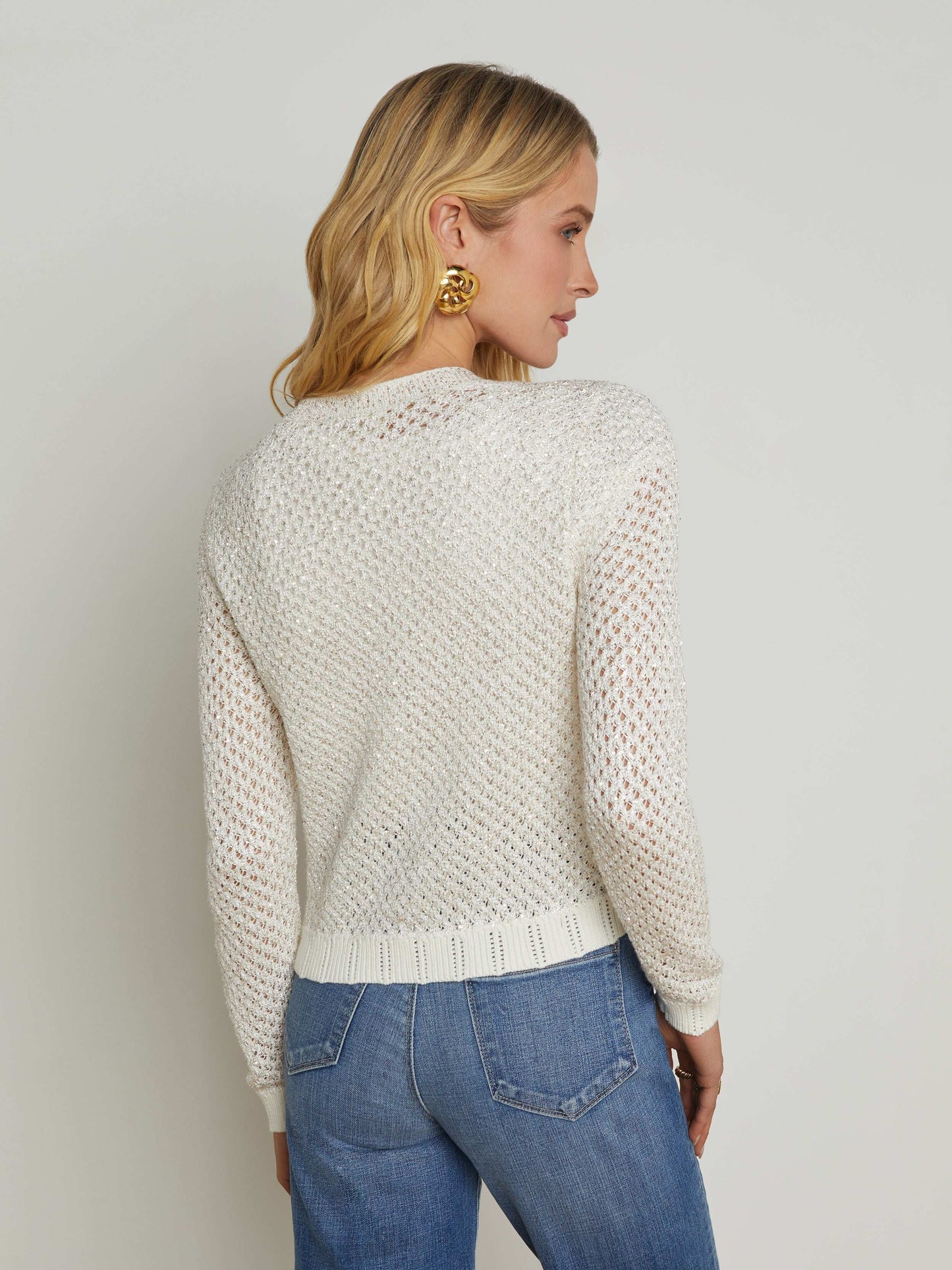 Blanca Sequin Cardigan
