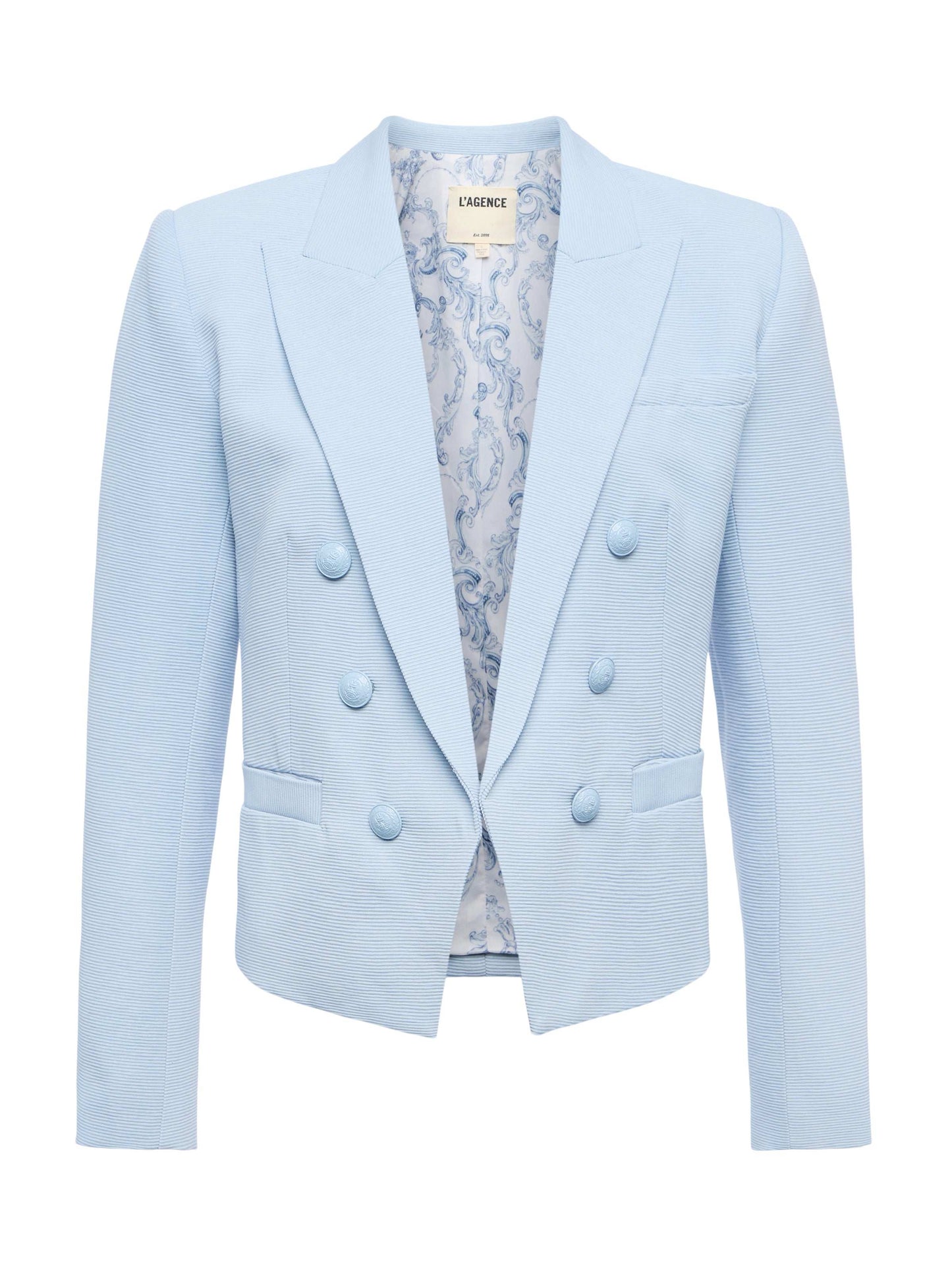 Brooke Open-Front Blazer